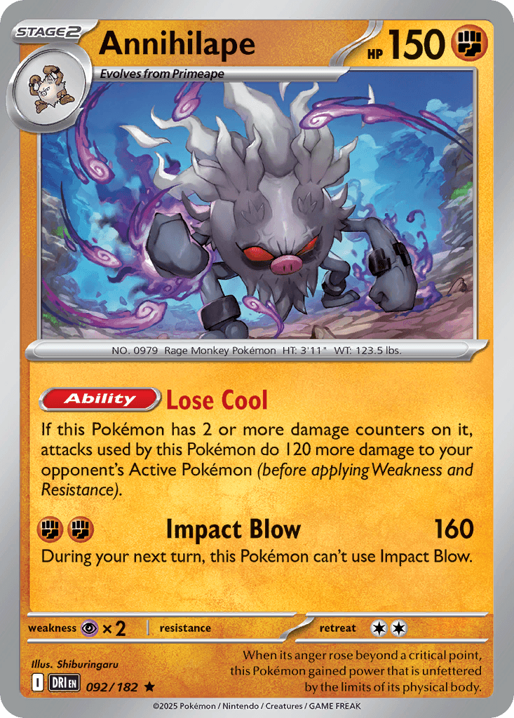 Annihilape [Reverse Holo]
