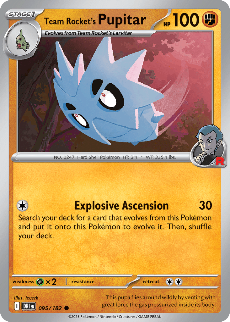 Team Rocket's Pupitar