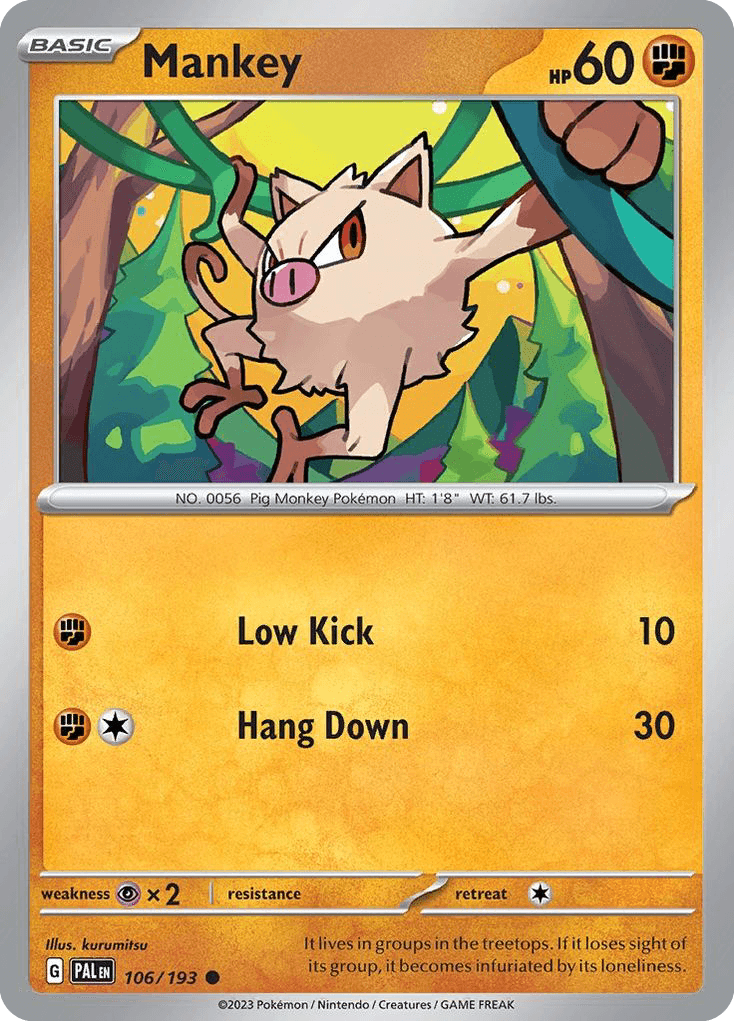 Mankey [Cosmos Holo]