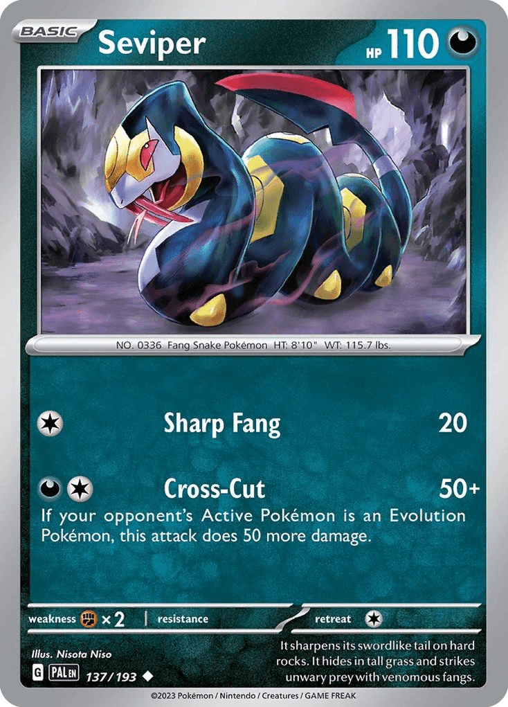 Seviper [Reverse Holo]