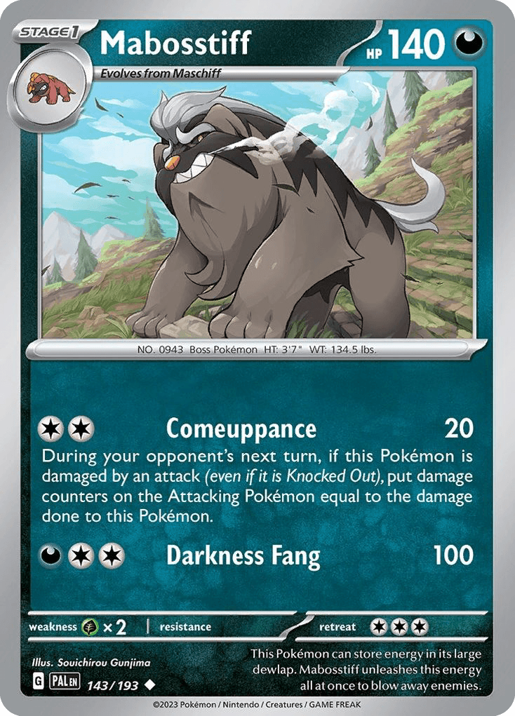 Mabosstiff [Reverse Holo]
