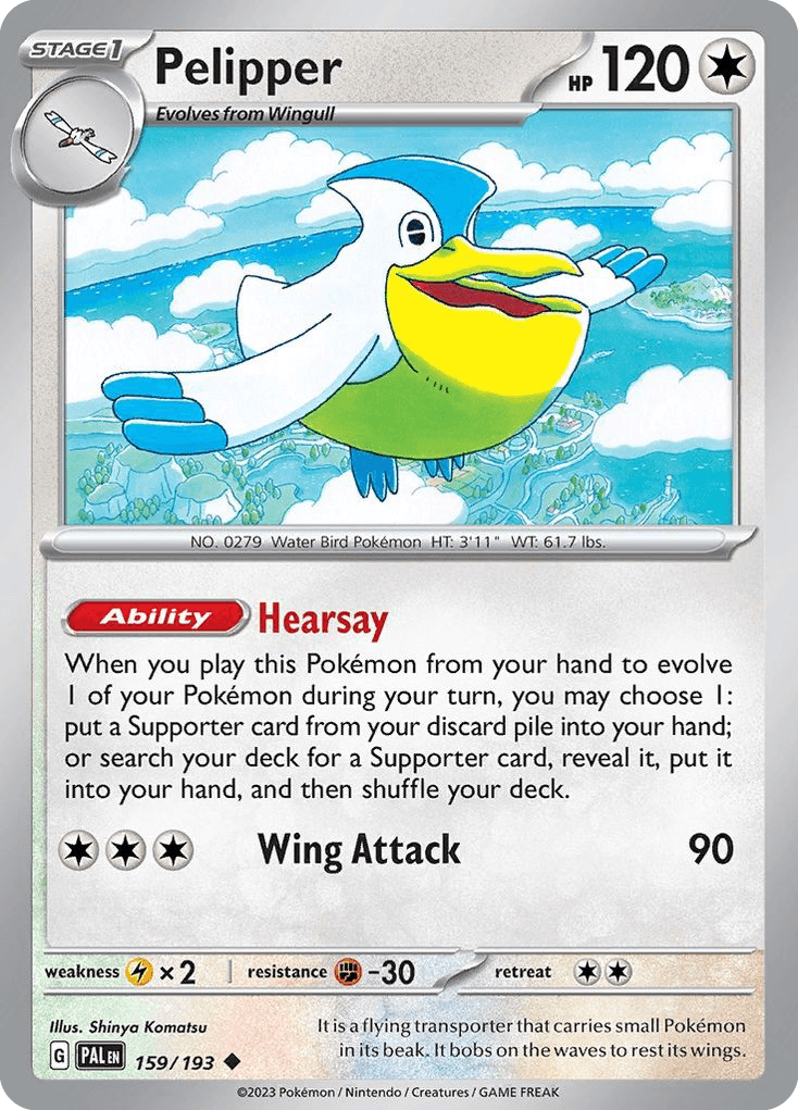 Pelipper [Reverse Holo]