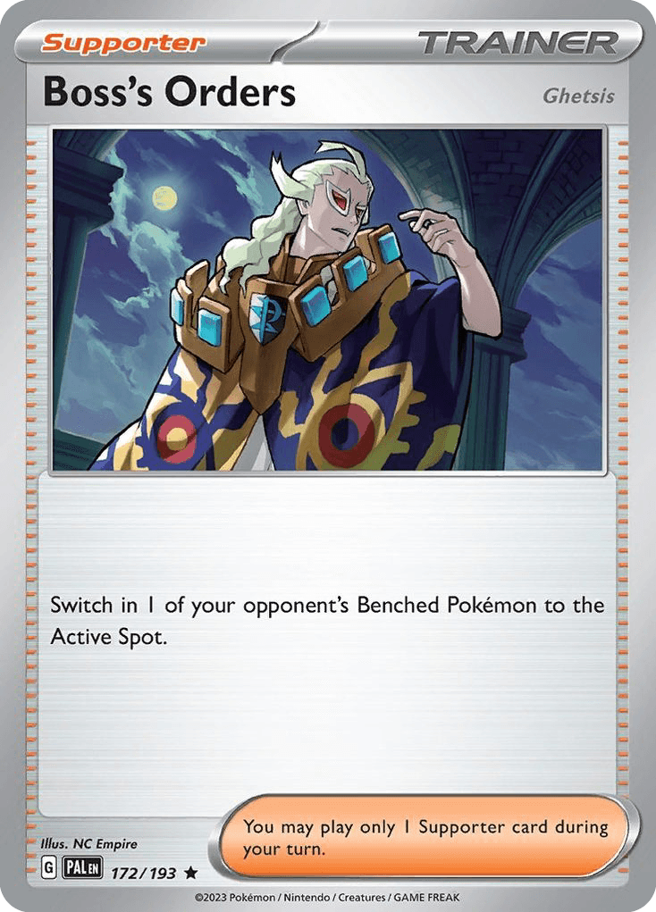 Boss's Orders (Ghetsis) [Reverse Holo]