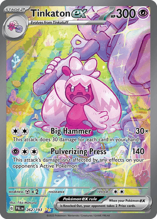 Tinkaton ex — Paldea Evolved