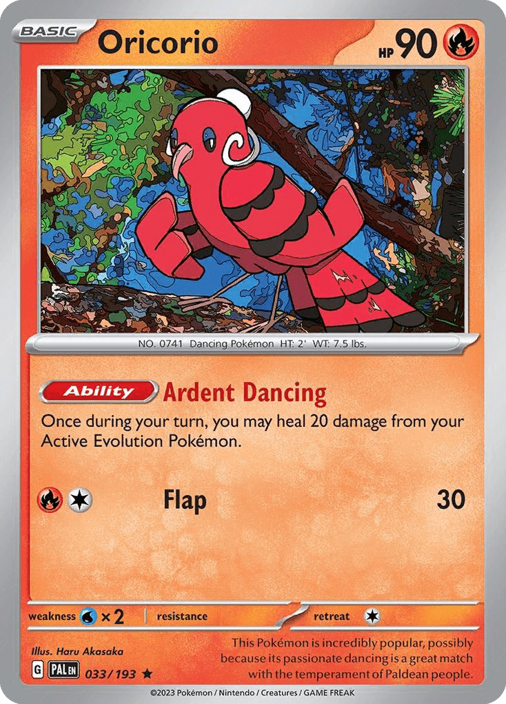 Oricorio [Reverse Holo]