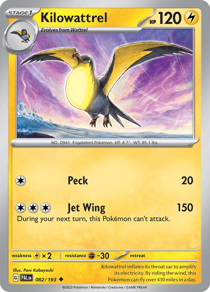 Kilowattrel [Reverse Holo]