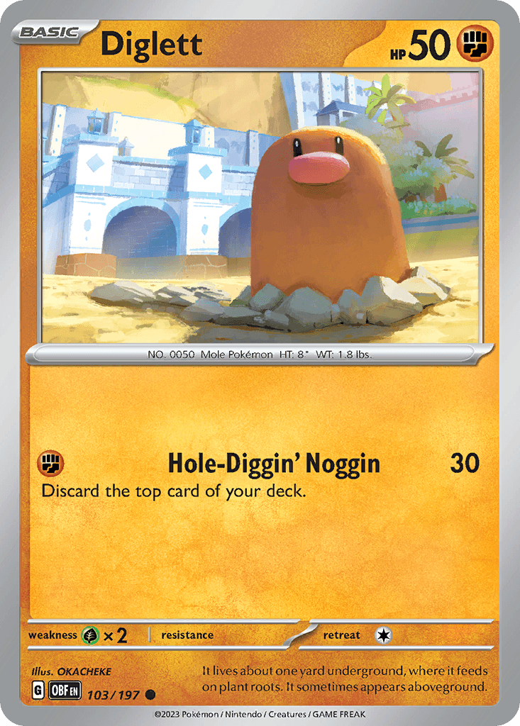 Diglett [Reverse Holo]
