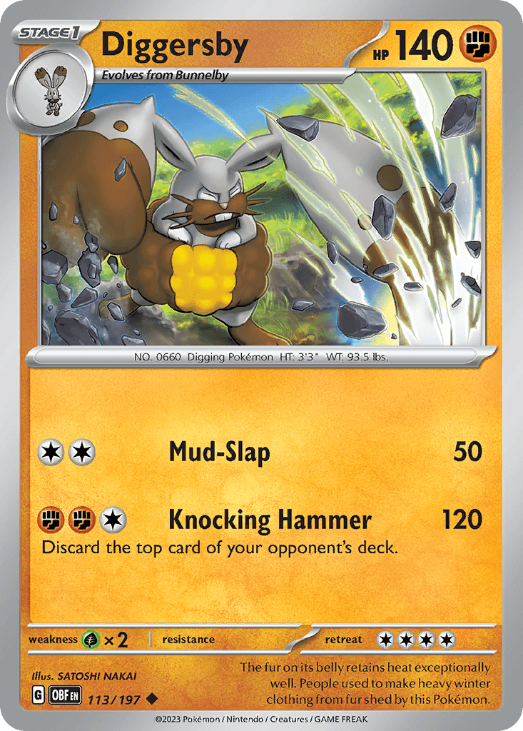 Diggersby [Reverse Holo]