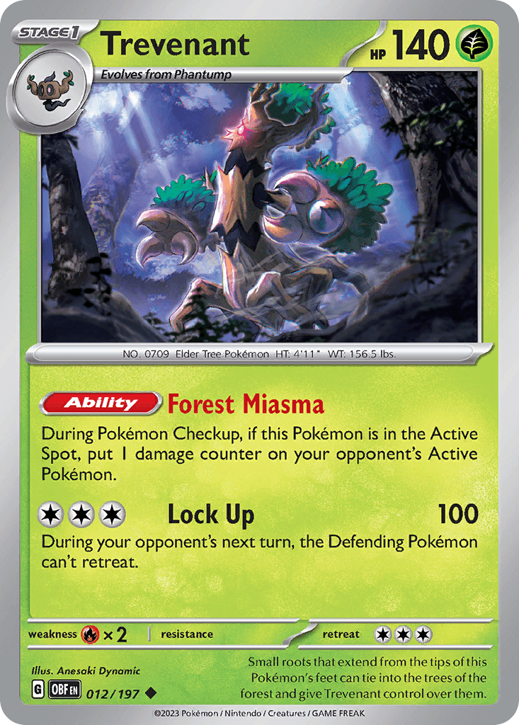 Trevenant [Reverse Holo]