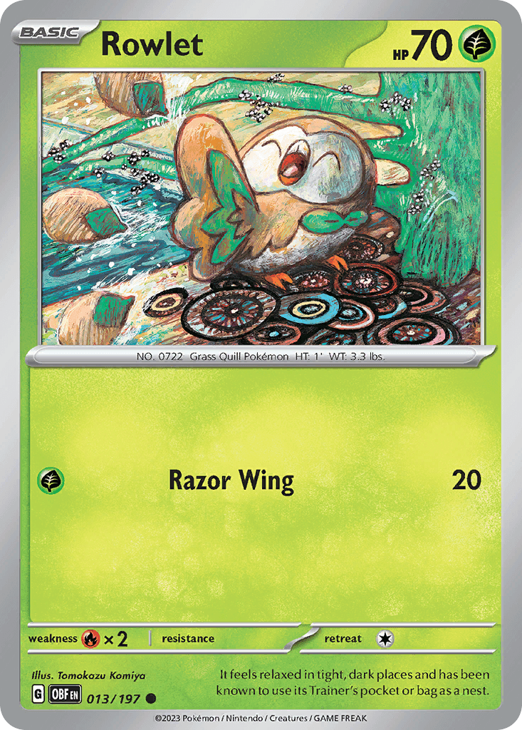 Rowlet [Cosmos Holo]