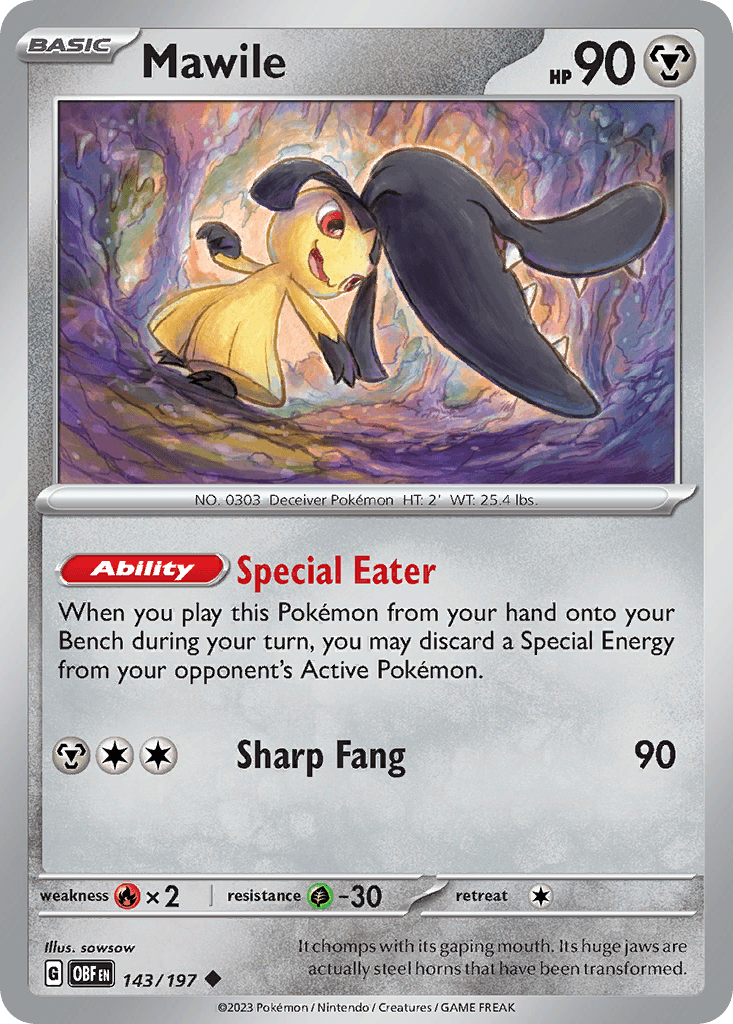 Mawile [Reverse Holo]