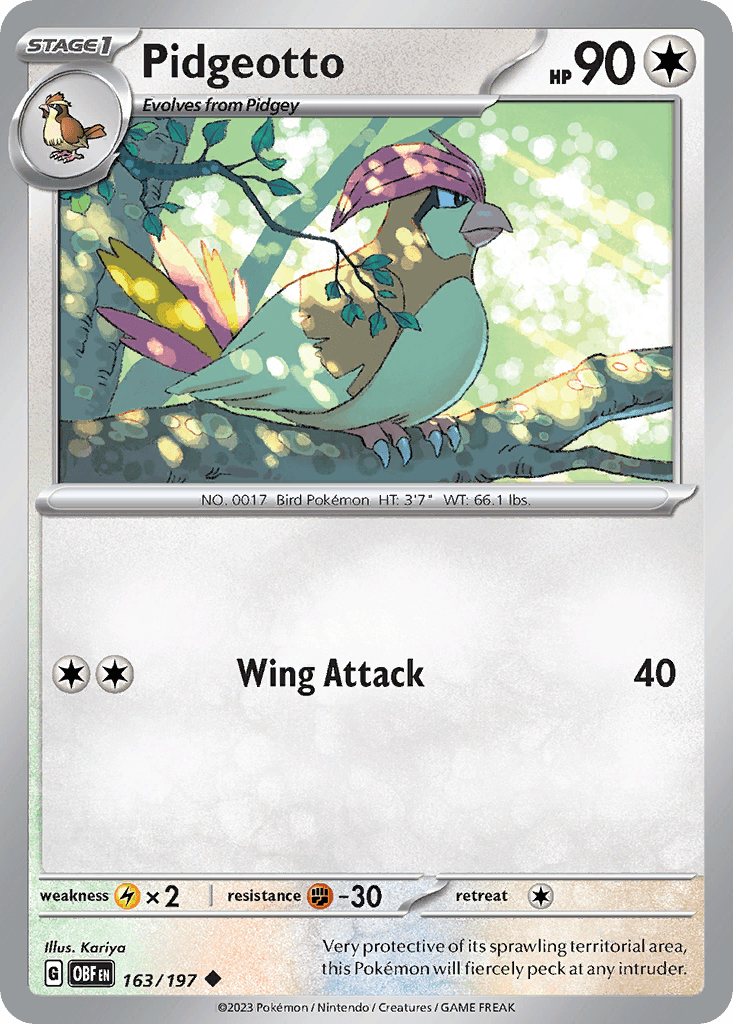 Pidgeotto [Reverse Holo]