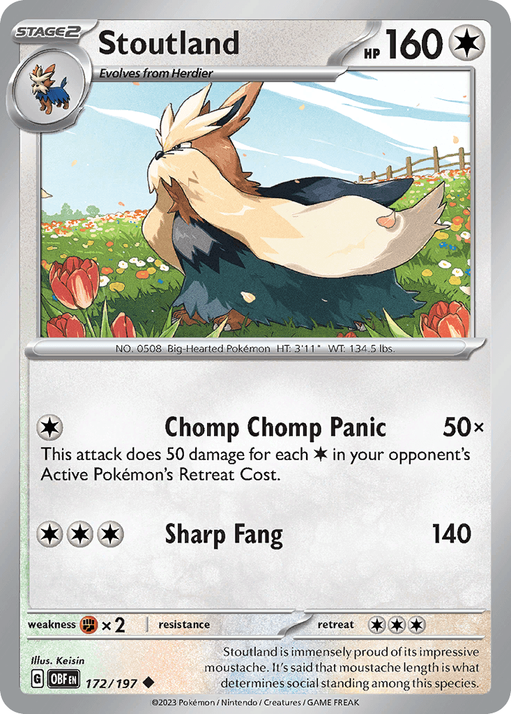 Stoutland [Reverse Holo]