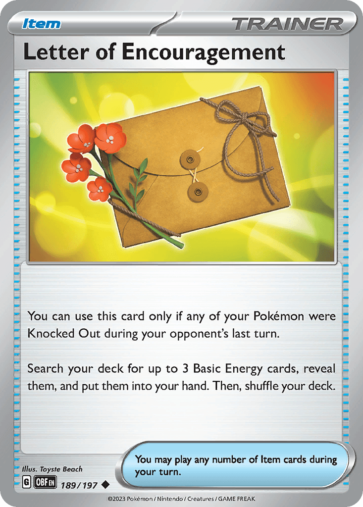 Letter of Encouragement [Reverse Holo]
