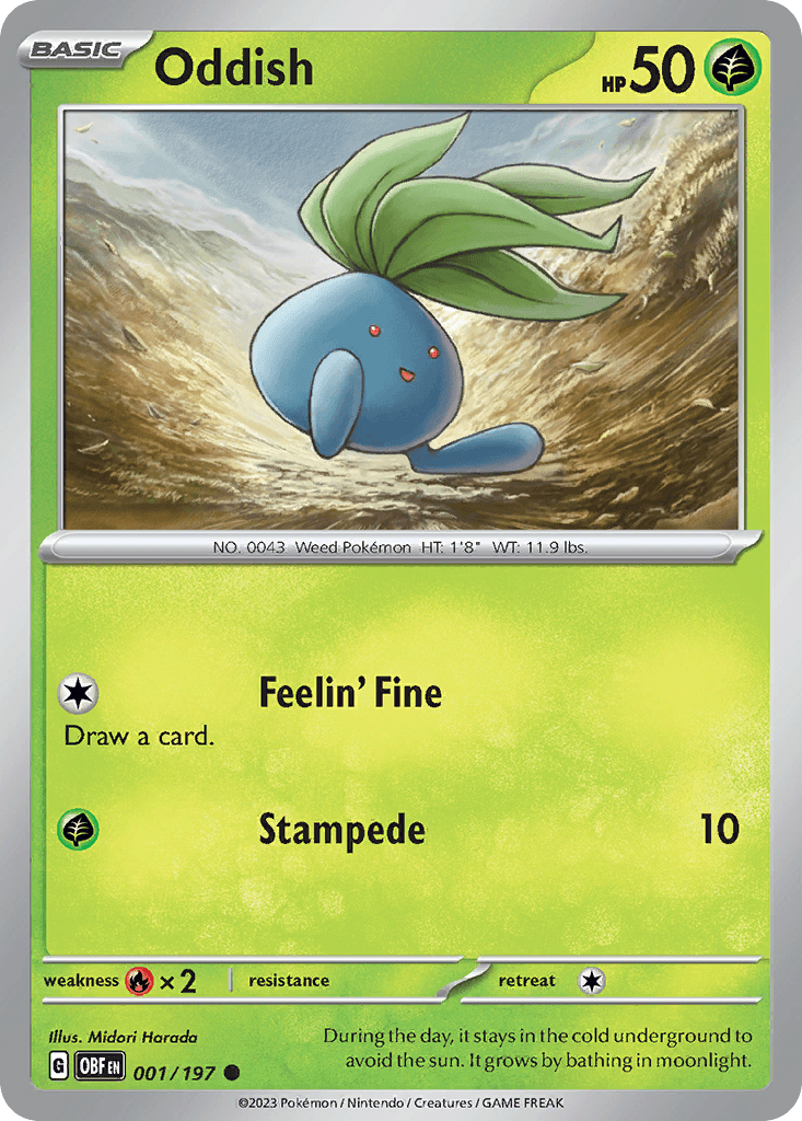 Oddish [Reverse Holo]
