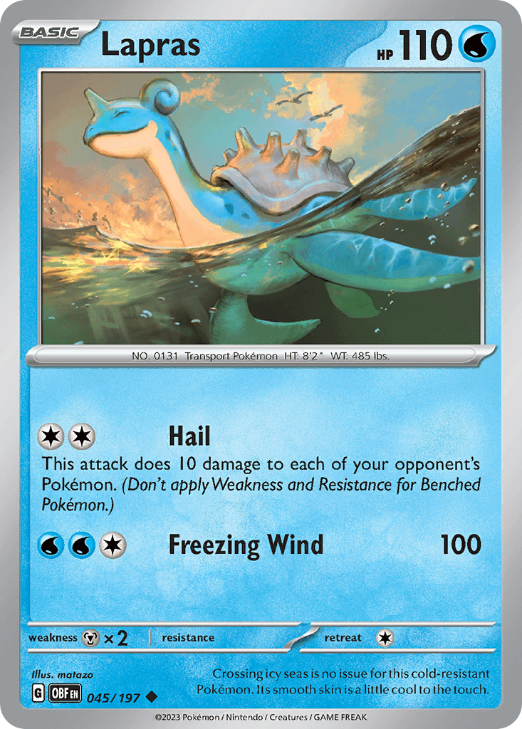 Lapras [Reverse Holo]