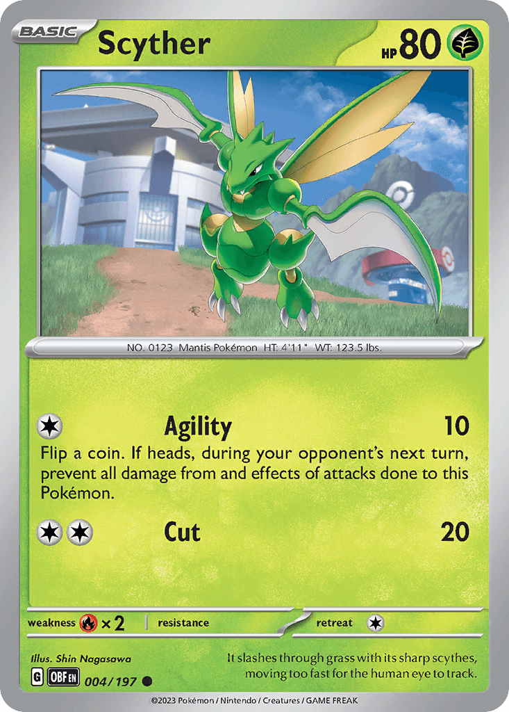Scyther [Reverse Holo]