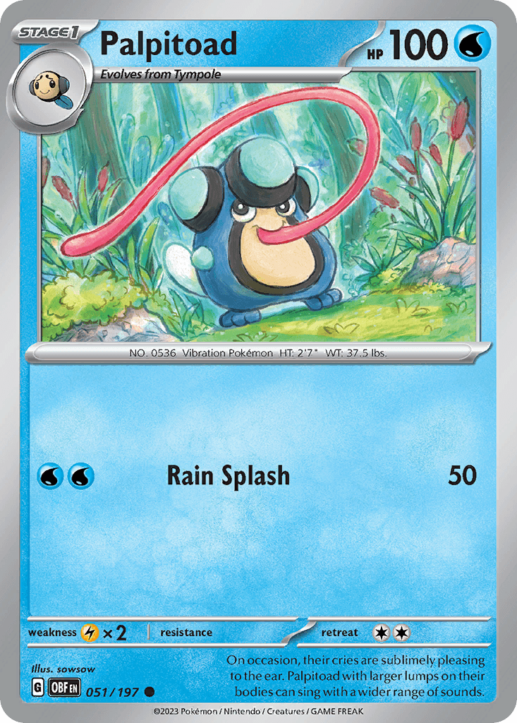 Palpitoad [Reverse Holo]