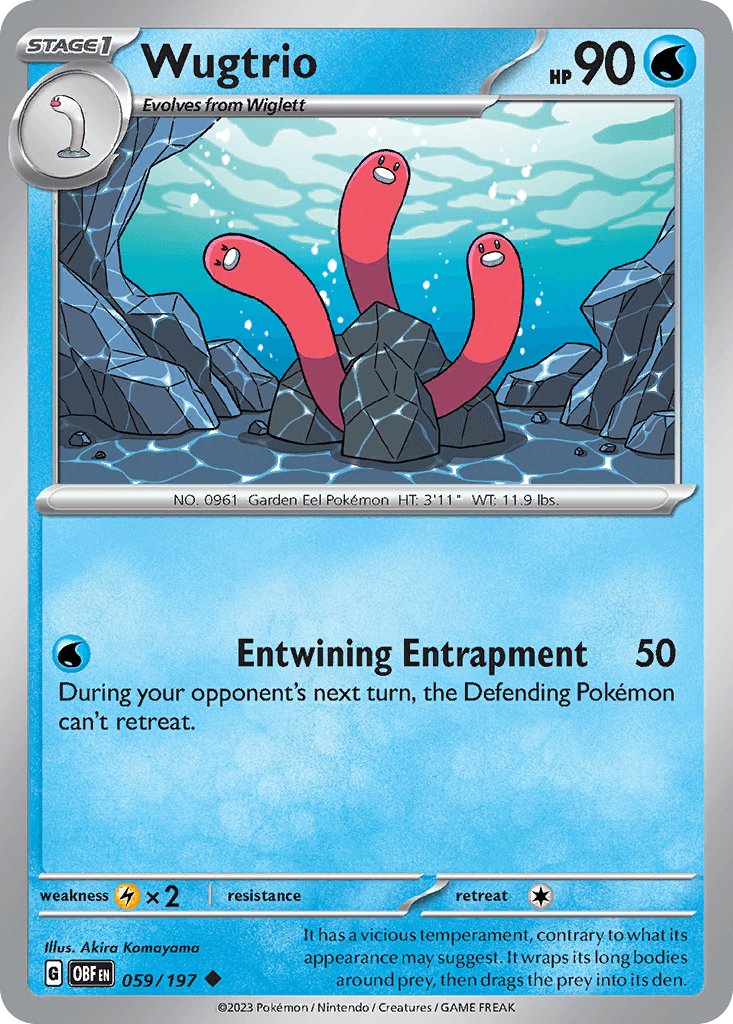 Wugtrio [Reverse Holo]