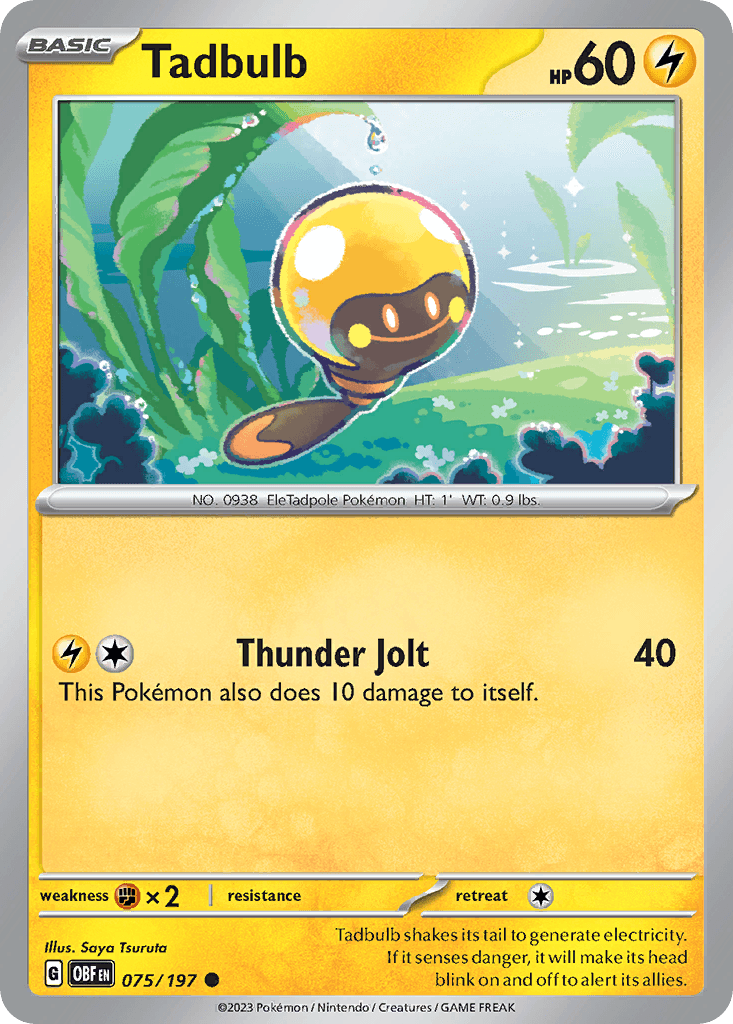 Tadbulb [Reverse Holo]