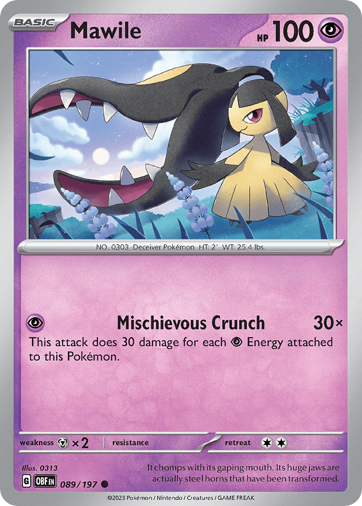 Mawile [Reverse Holo]