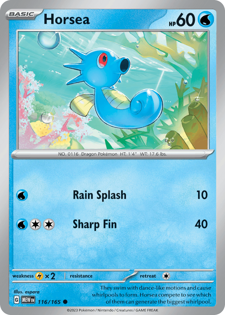 Horsea [Reverse Holo]