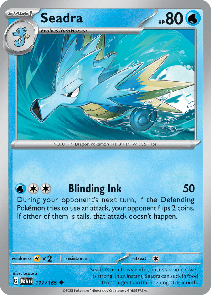 Seadra [Reverse Holo]