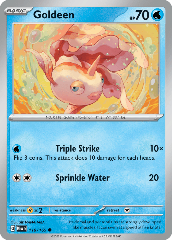 Goldeen [Reverse Holo]