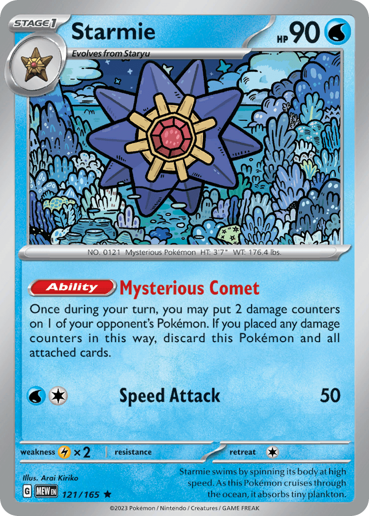 Starmie [Reverse Holo]
