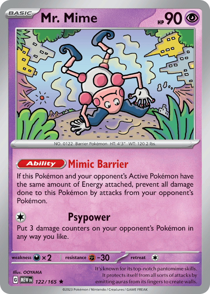 Mr. Mime [Reverse Holo]