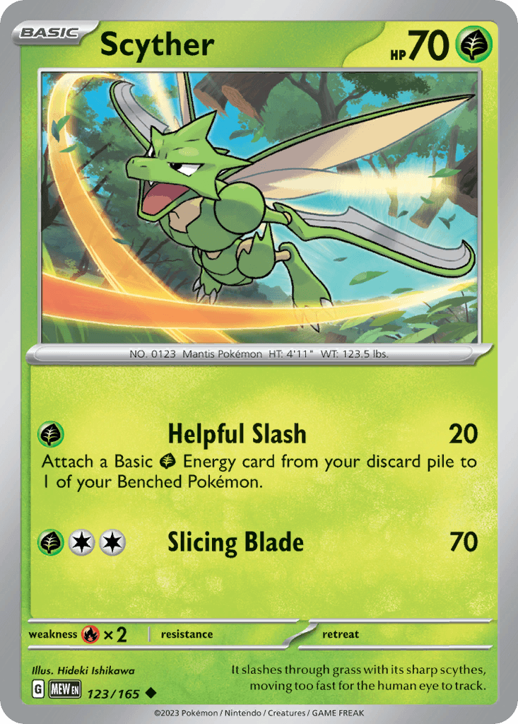 Scyther [Reverse Holo]