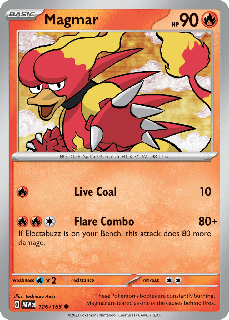 Magmar [Reverse Holo]