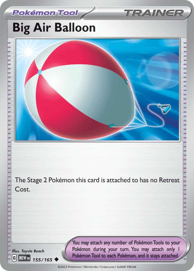 Big Air Balloon [Reverse Holo]