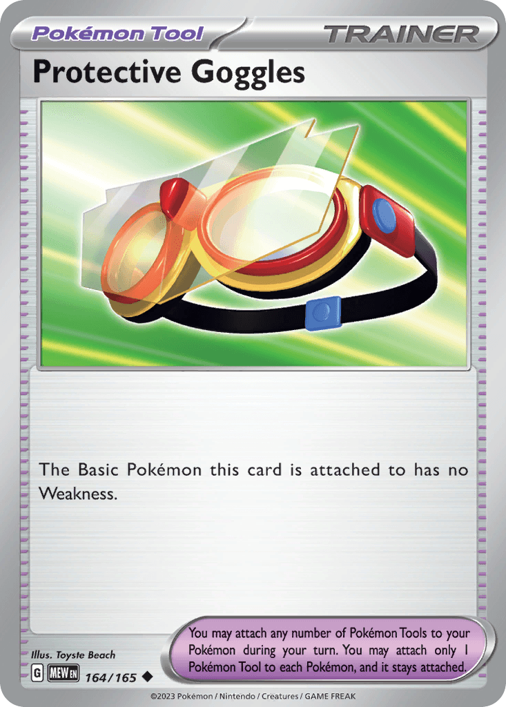 Protective Goggles [Reverse Holo]