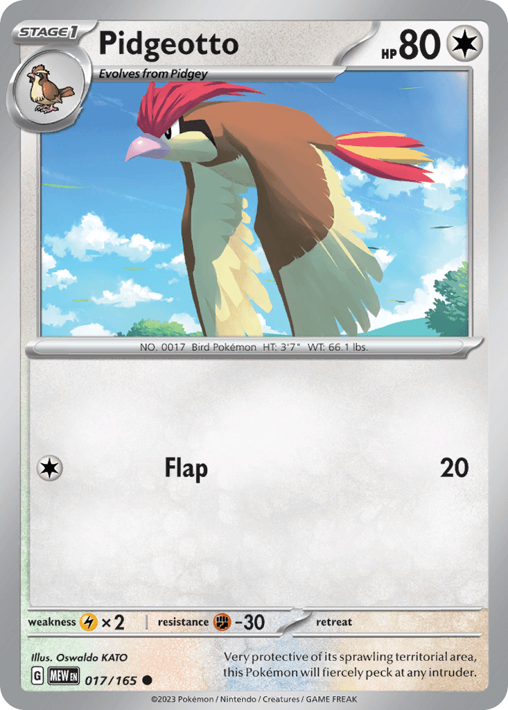 Pidgeotto [Reverse Holo]