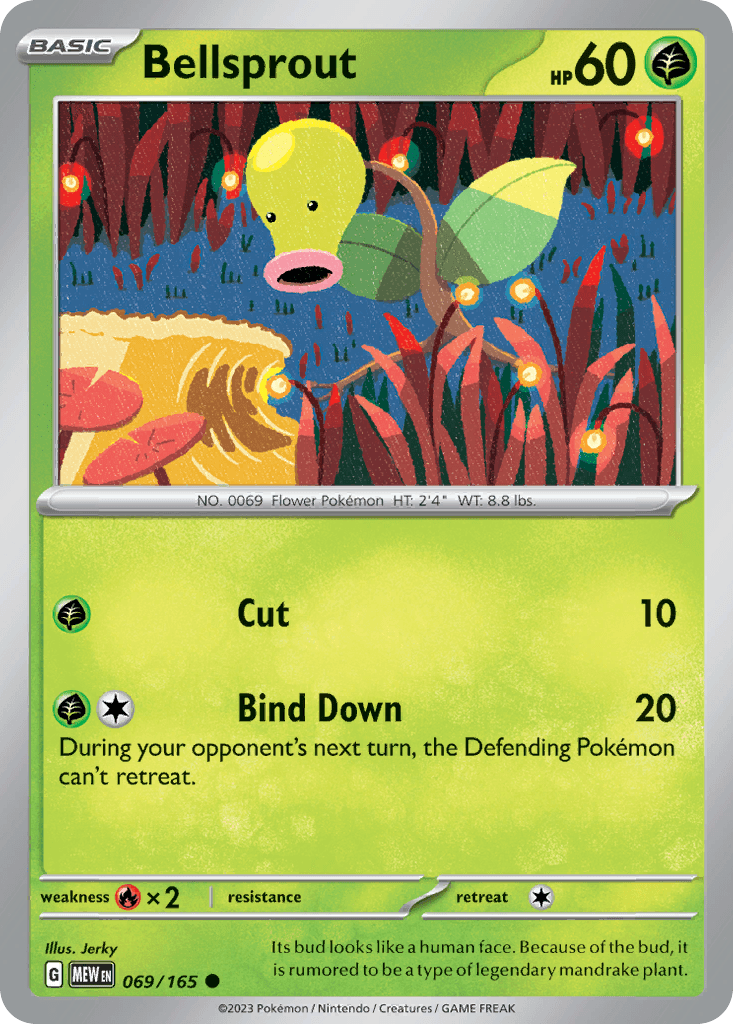 Bellsprout [Reverse Holo]