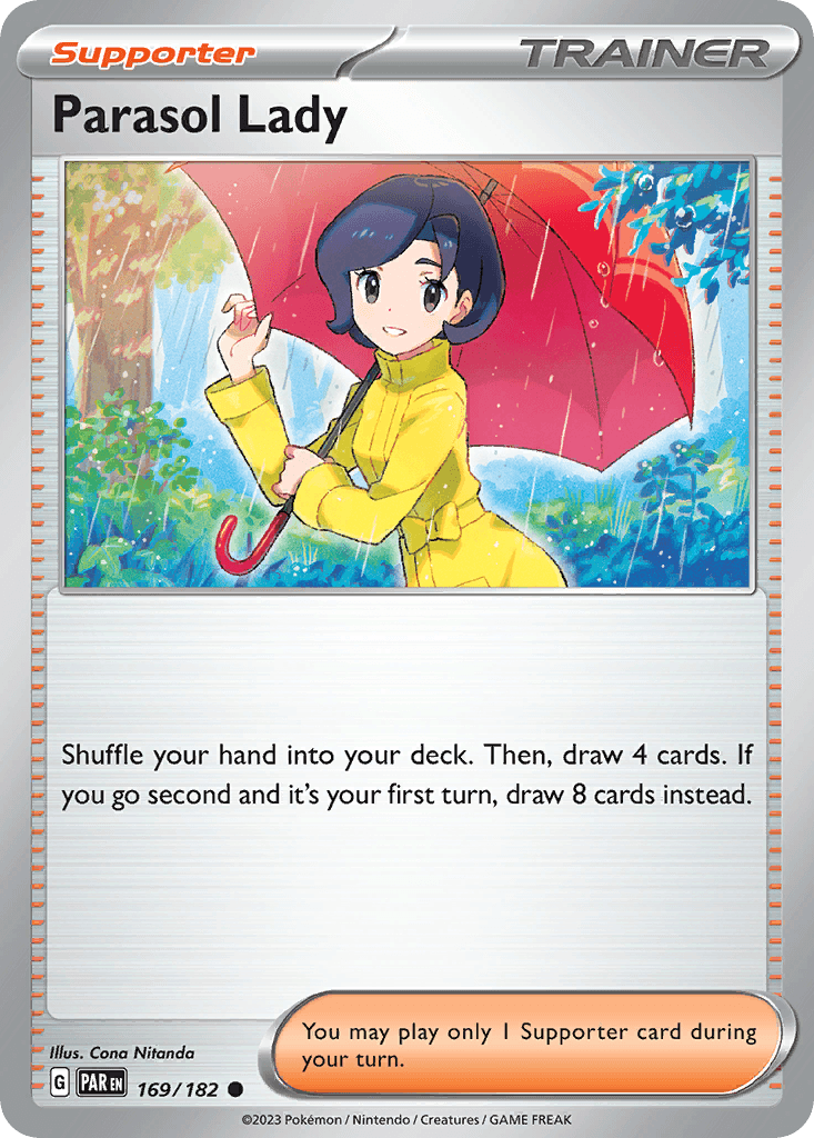 Parasol Lady [Reverse Holo]