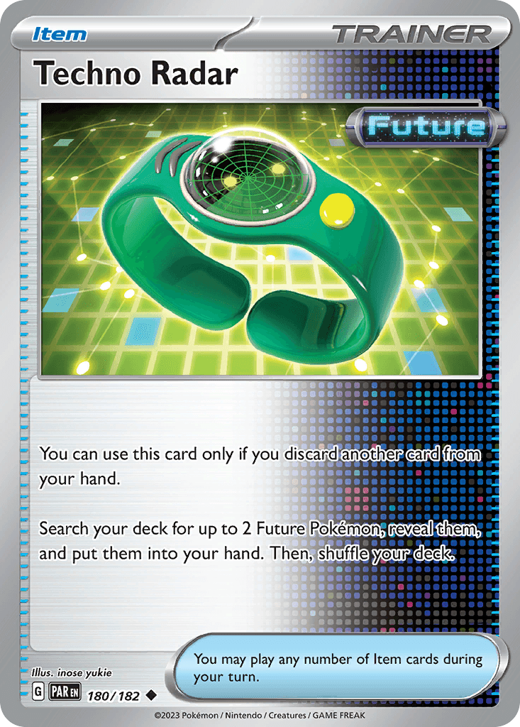 Techno Radar [Reverse Holo]