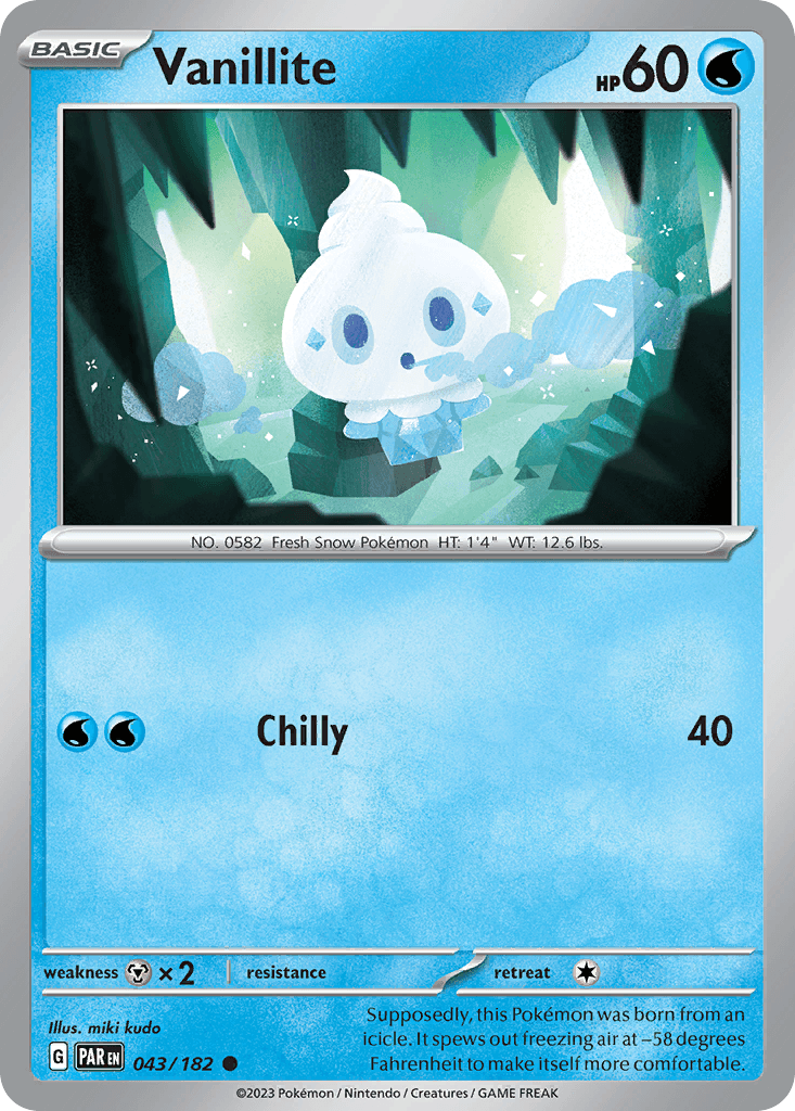Vanillite [Reverse Holo]