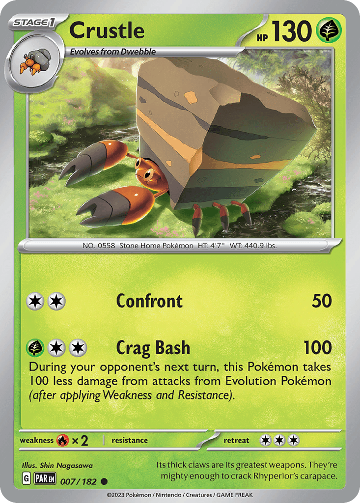 Crustle [Reverse Holo]