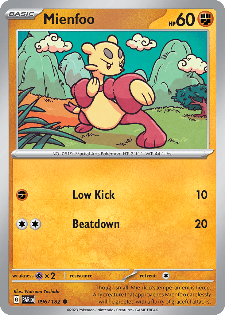 Mienfoo [Reverse Holo]