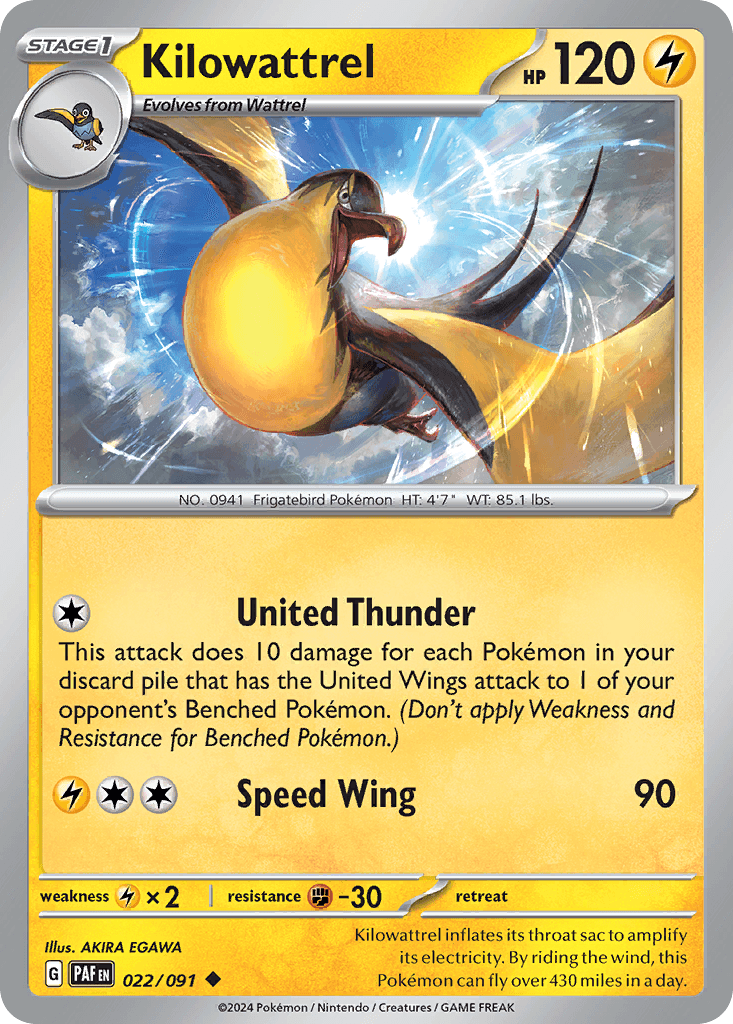 Kilowattrel [Reverse Holo]