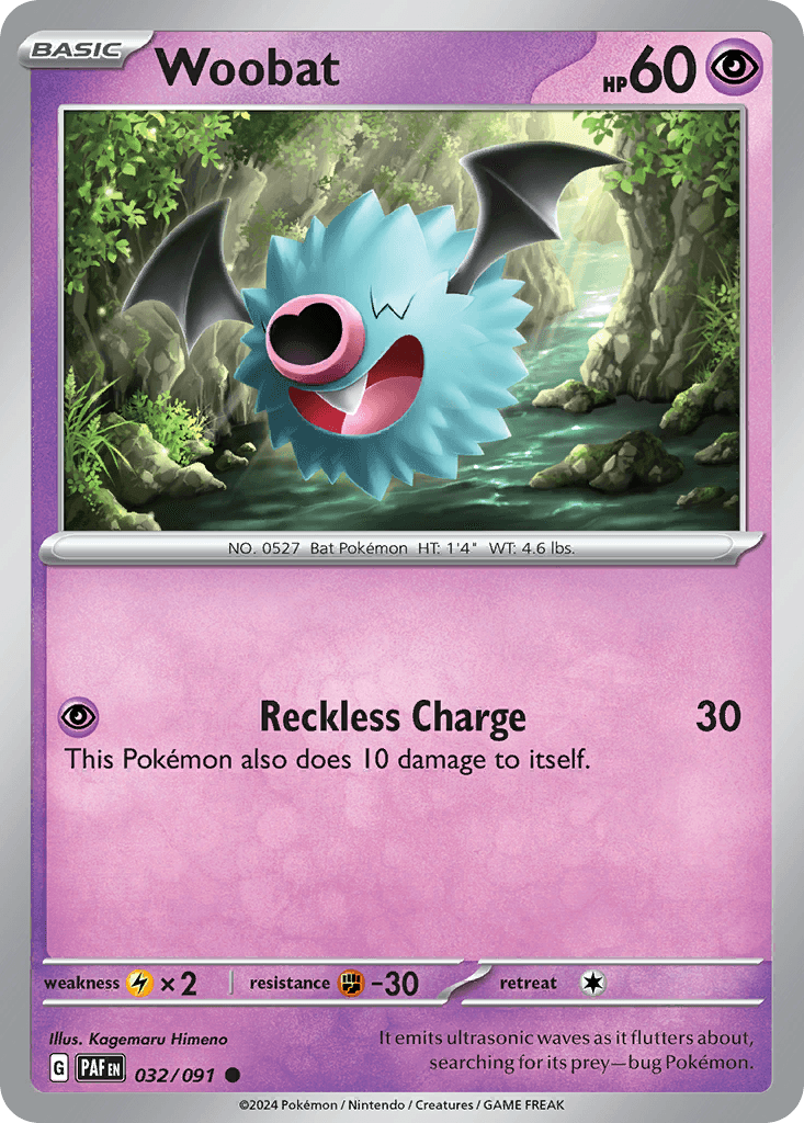 Woobat [Reverse Holo]