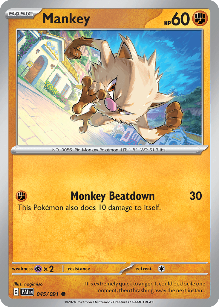 Mankey [Reverse Holo]