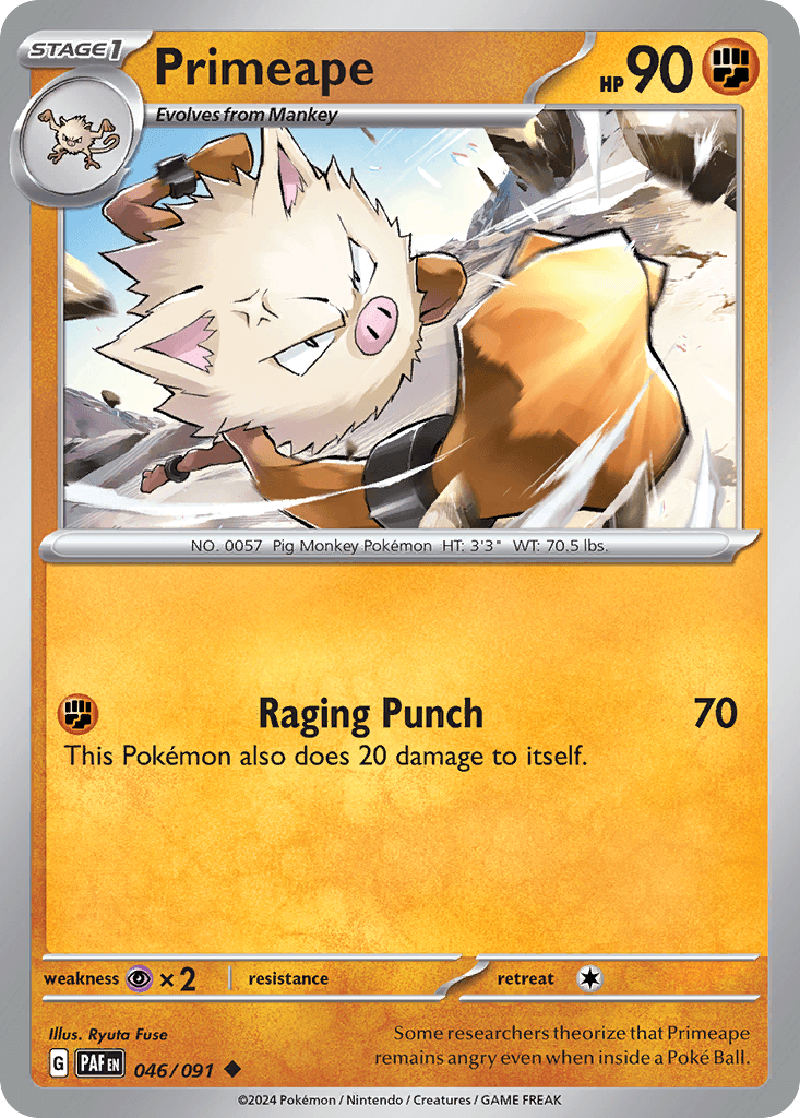 Primeape [Reverse Holo]