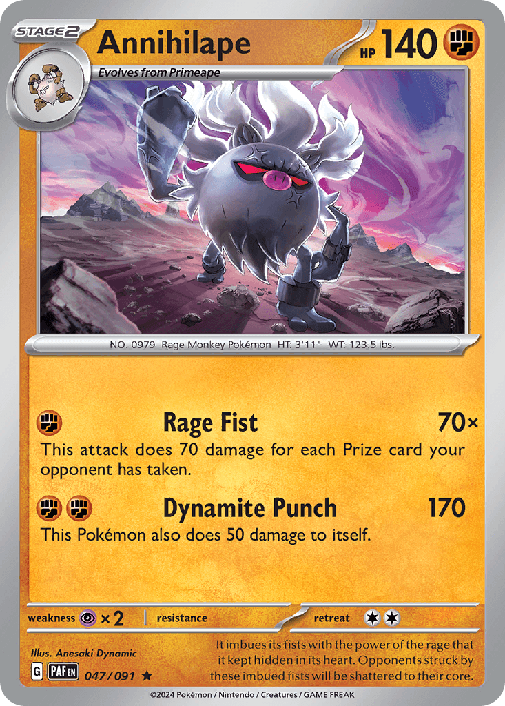Annihilape [Reverse Holo]