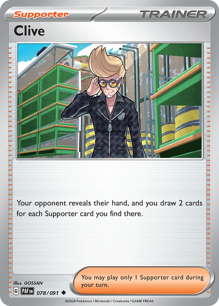 Clive [Reverse Holo]