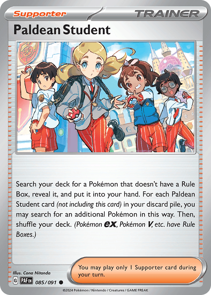 Paldean Student [Reverse Holo]