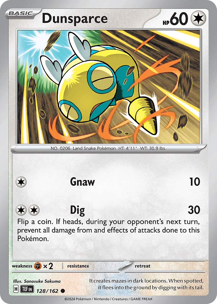 Dunsparce [Reverse Holo]