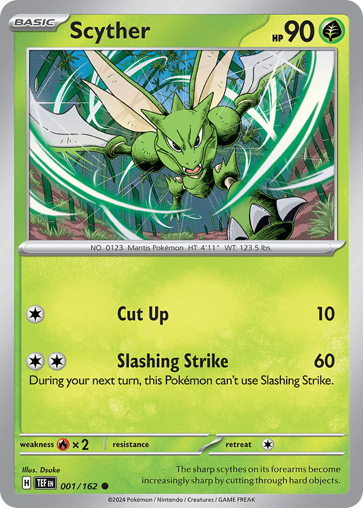 Scyther [Reverse Holo]